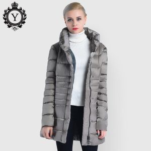 Womens Coats & Jackets |  Danika Long Puffer Jacket With Hood Charcoal Grey Clothing Charcoal Grey