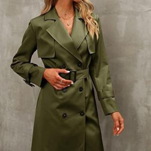 Womens Coats & Jackets |  Rhian Shower Resistant Trench Olive Green Clothing Coats & Jackets