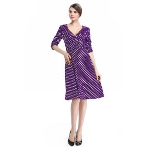 Womens Fit & Flare Dresses |  Bayview Jersey Dress Pink Multi Dresses Fit & Flare Dresses