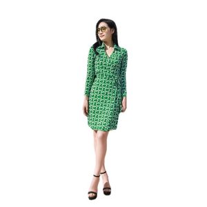 Womens Petite Workwear |  Petite Alex Dress Green Multi Petite Green Multi