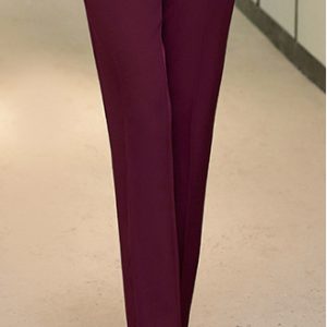 Womens Petite Workwear |  Petite Sami Trousers Warm Plum Petite Petite Workwear