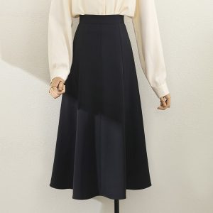 Womens Skirts |  Clifton Cord Skirt Navy Clothing Navy