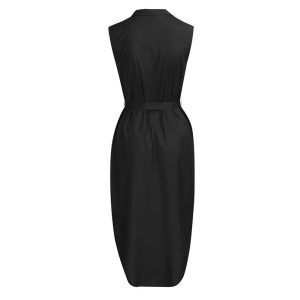 Womens Suits & Co-Ords |  Camille Twist Neck Dress Black Clothing Black