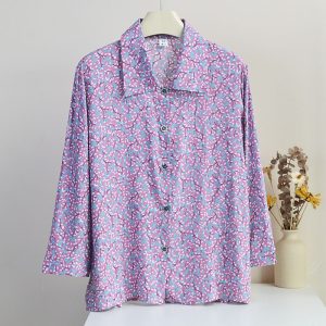 Womens Tops |  Abigail Blouse Pink Multi Clothing Pink Multi