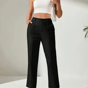 Womens Trousers |  Tessington Trousers Black Clothing Black