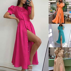 Womens Fit & Flare Dresses |  Renee Dress Zinnia Pink Dresses Fit & Flare Dresses